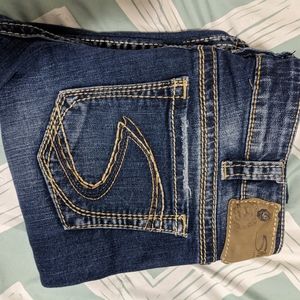 Silver Frances 18" Womens Denim Jeans W30/L35